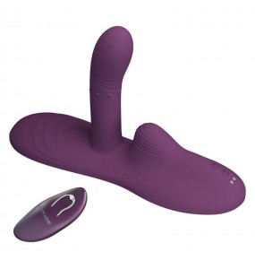 Pretty Love - Nodding Heating Bead Thrusting Vibrator (Wireless Remote - Chargeable)